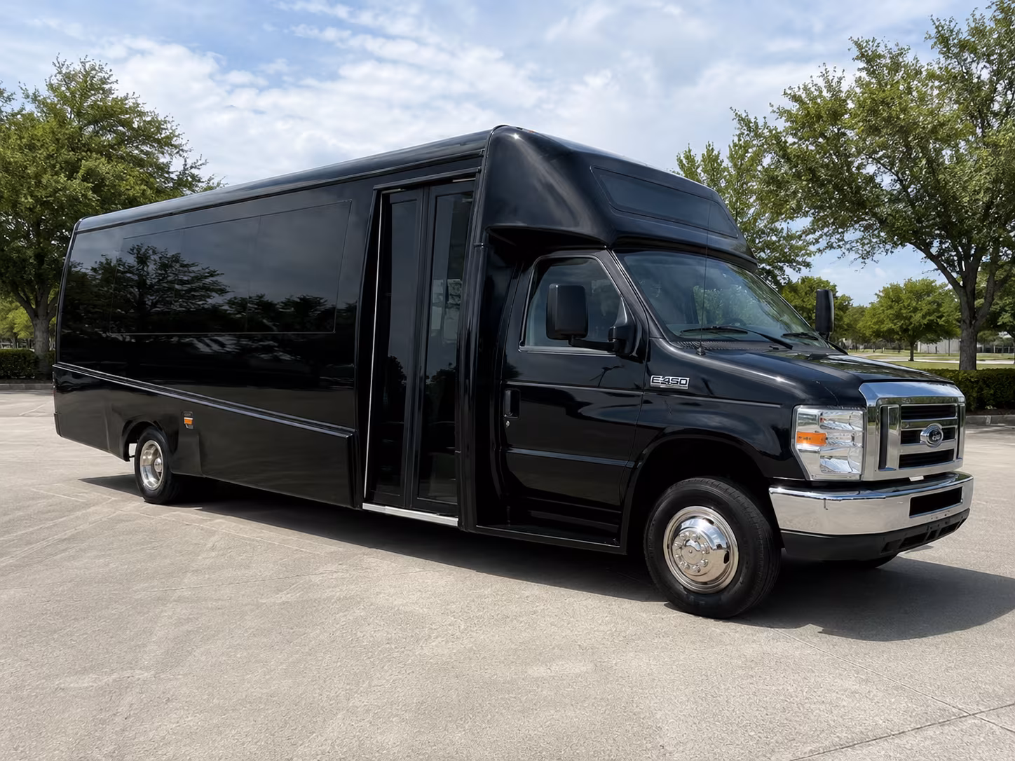 charter bus rentals for large old bridge prom groups and school shuttles