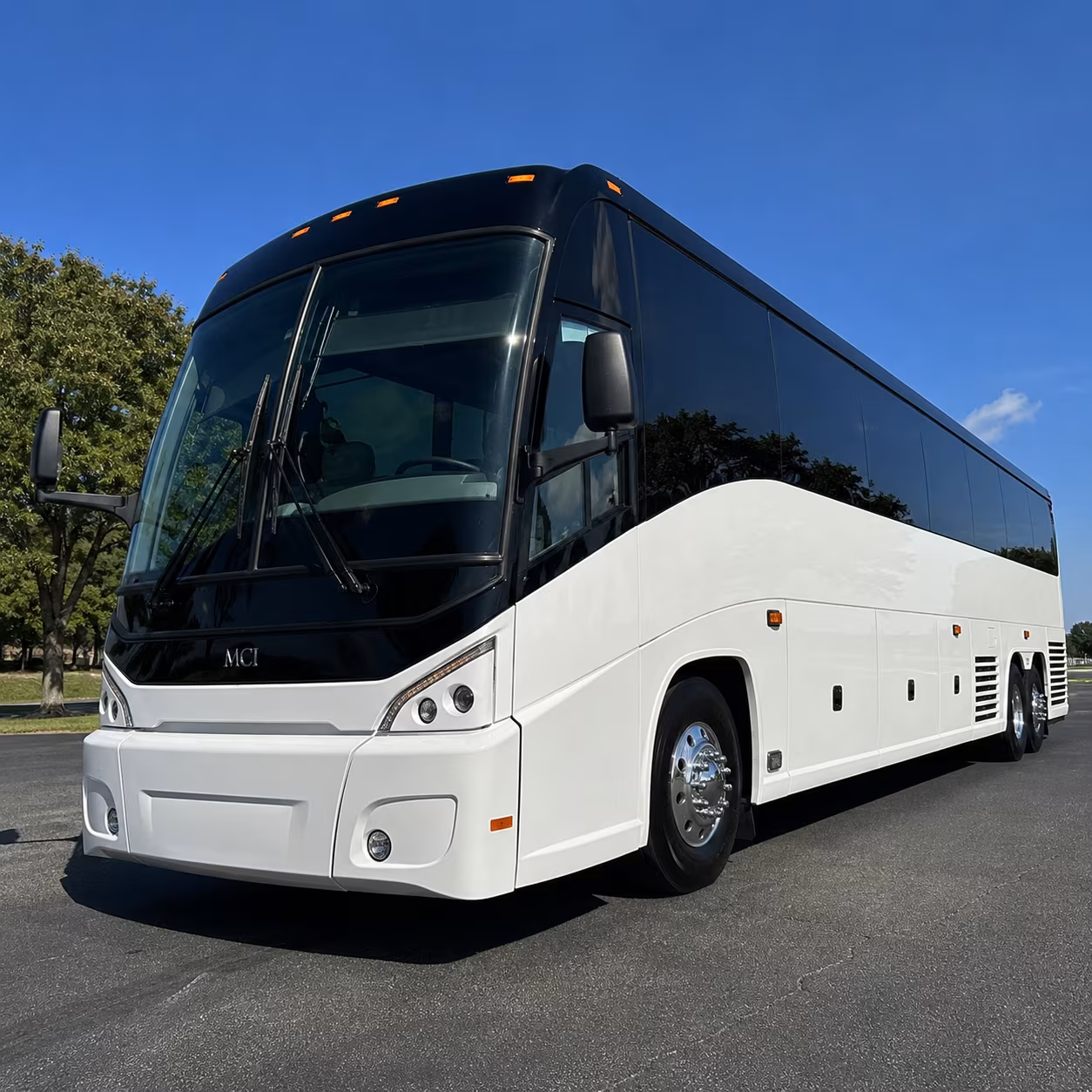 employee bus rentals connecting old bridge to the nj transit rail network
