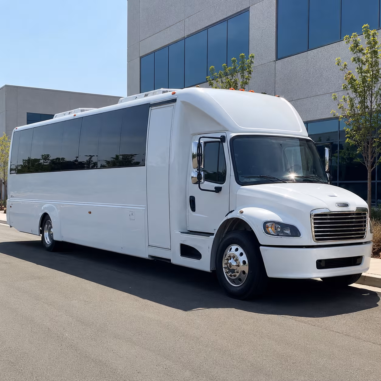 old bridge 25 passenger party bus