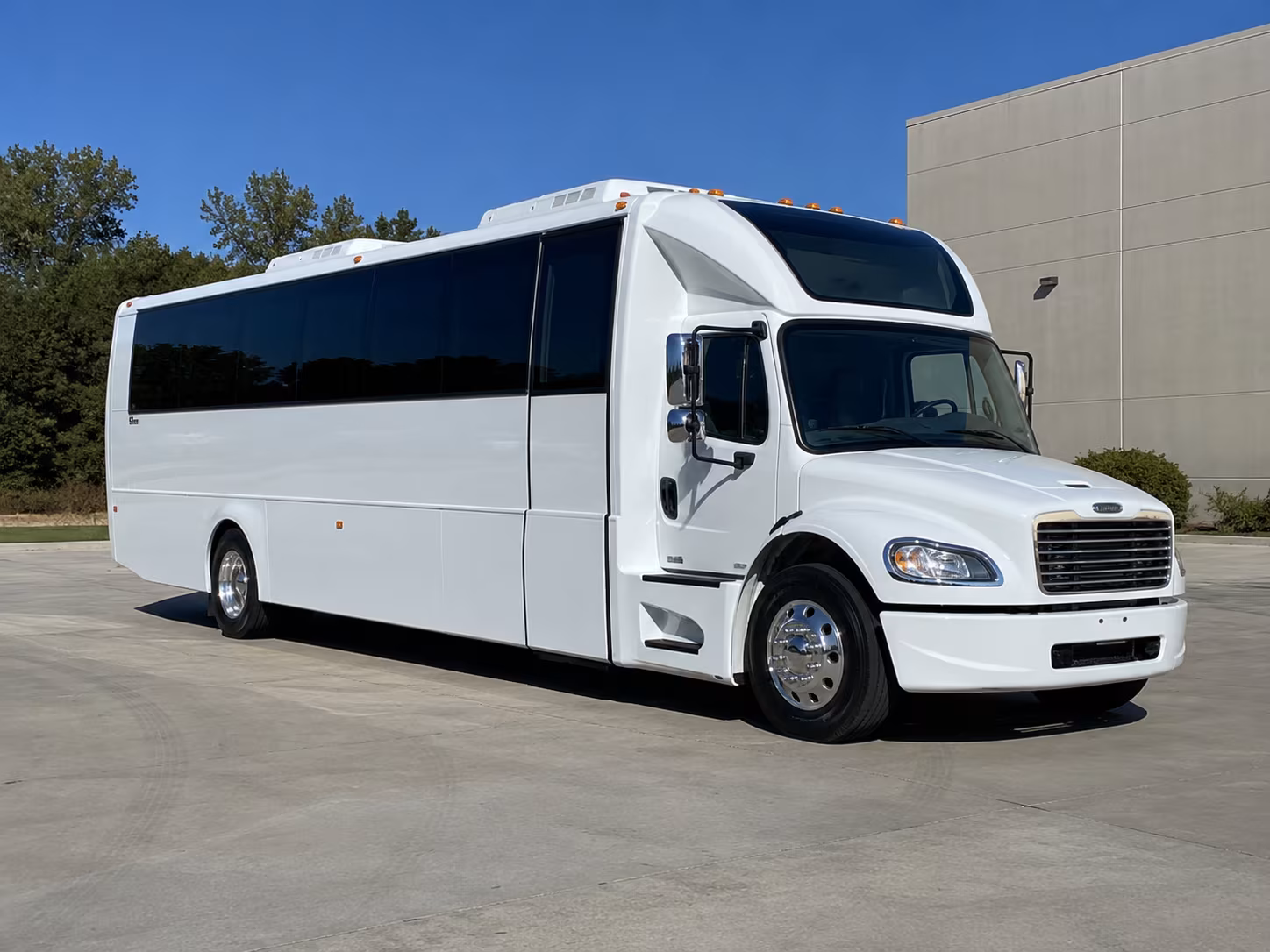 old bridge 28 passenger party bus
