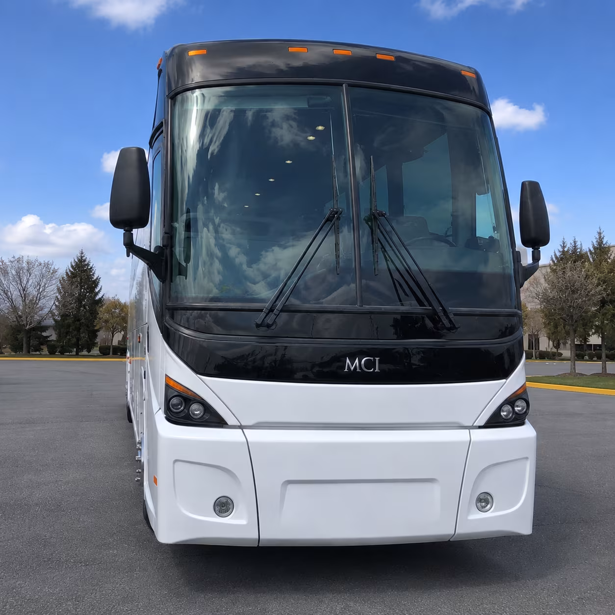 old bridge 56 passenger charter bus