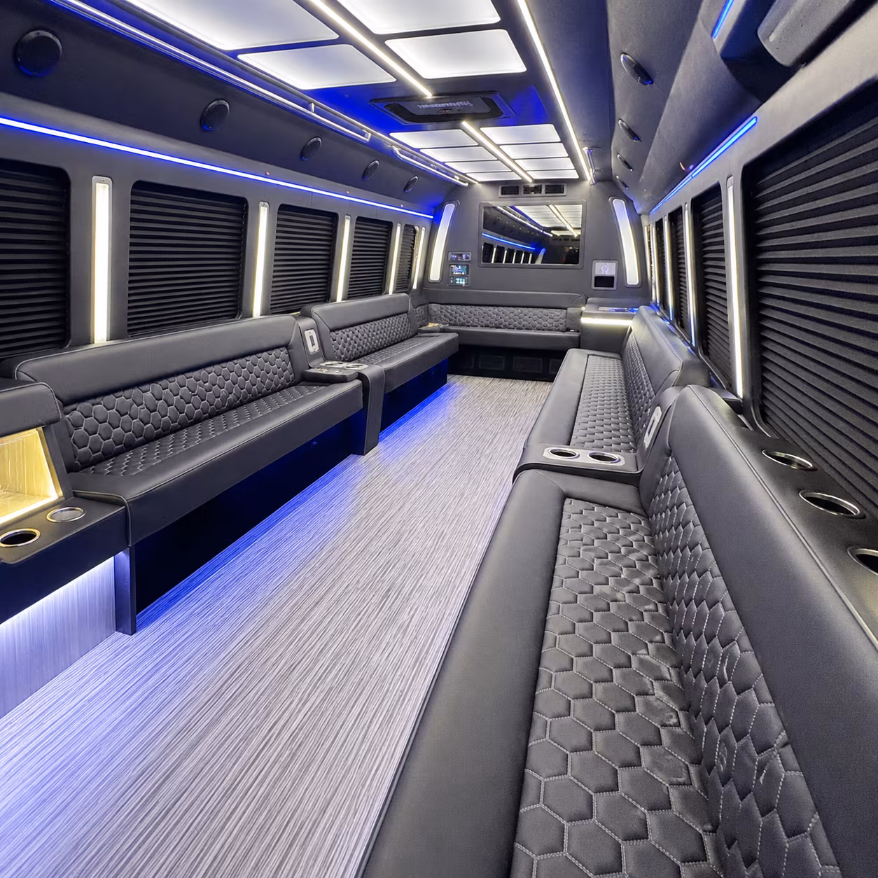 old bridge party bus rentals inside
