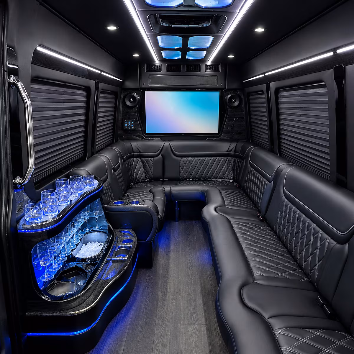 sporting event party bus rental