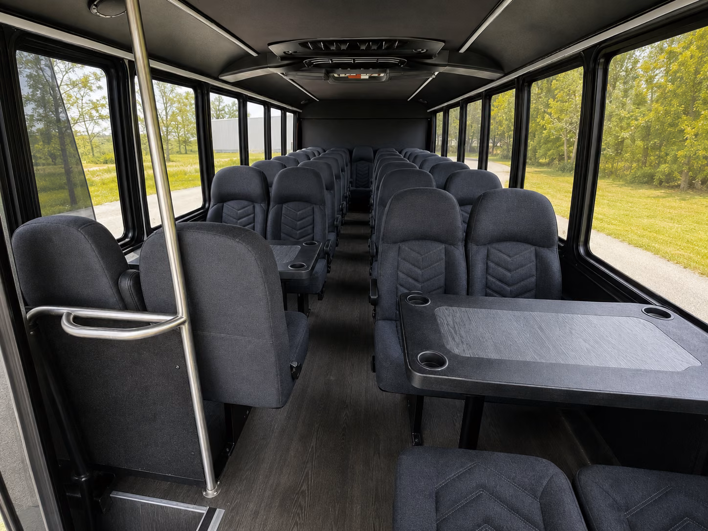 wedding guest shuttle buses between old bridge hotels and reception venues